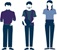 Icône représentant les clients et consommateurs