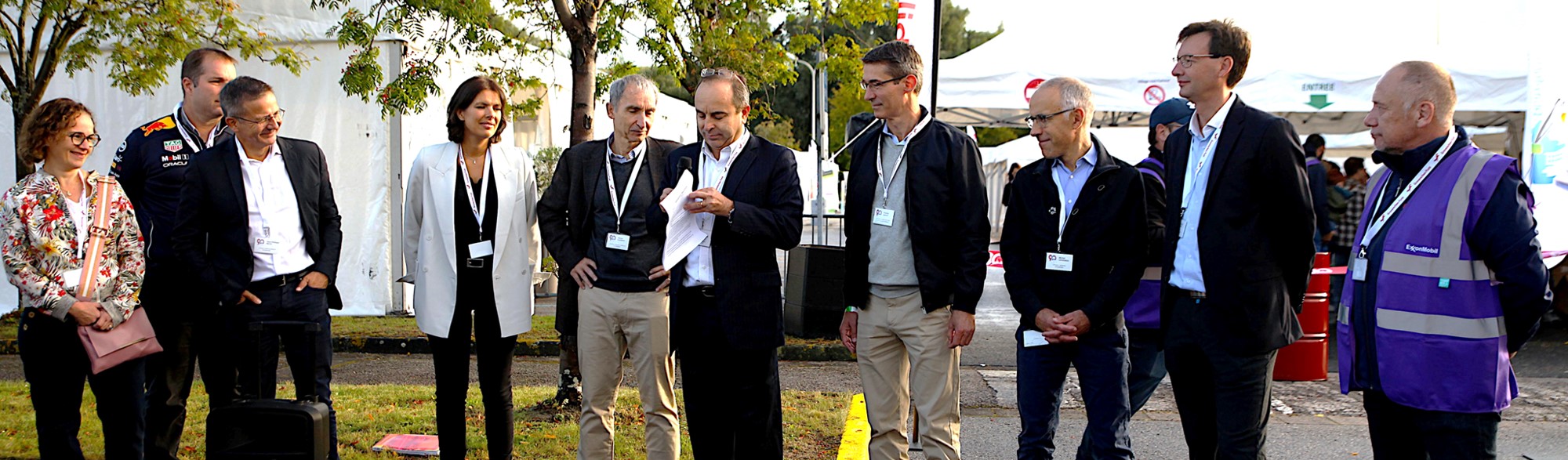 Célébration des 90 ans de la plateforme Esso-ExxonMobil de Gravenchon