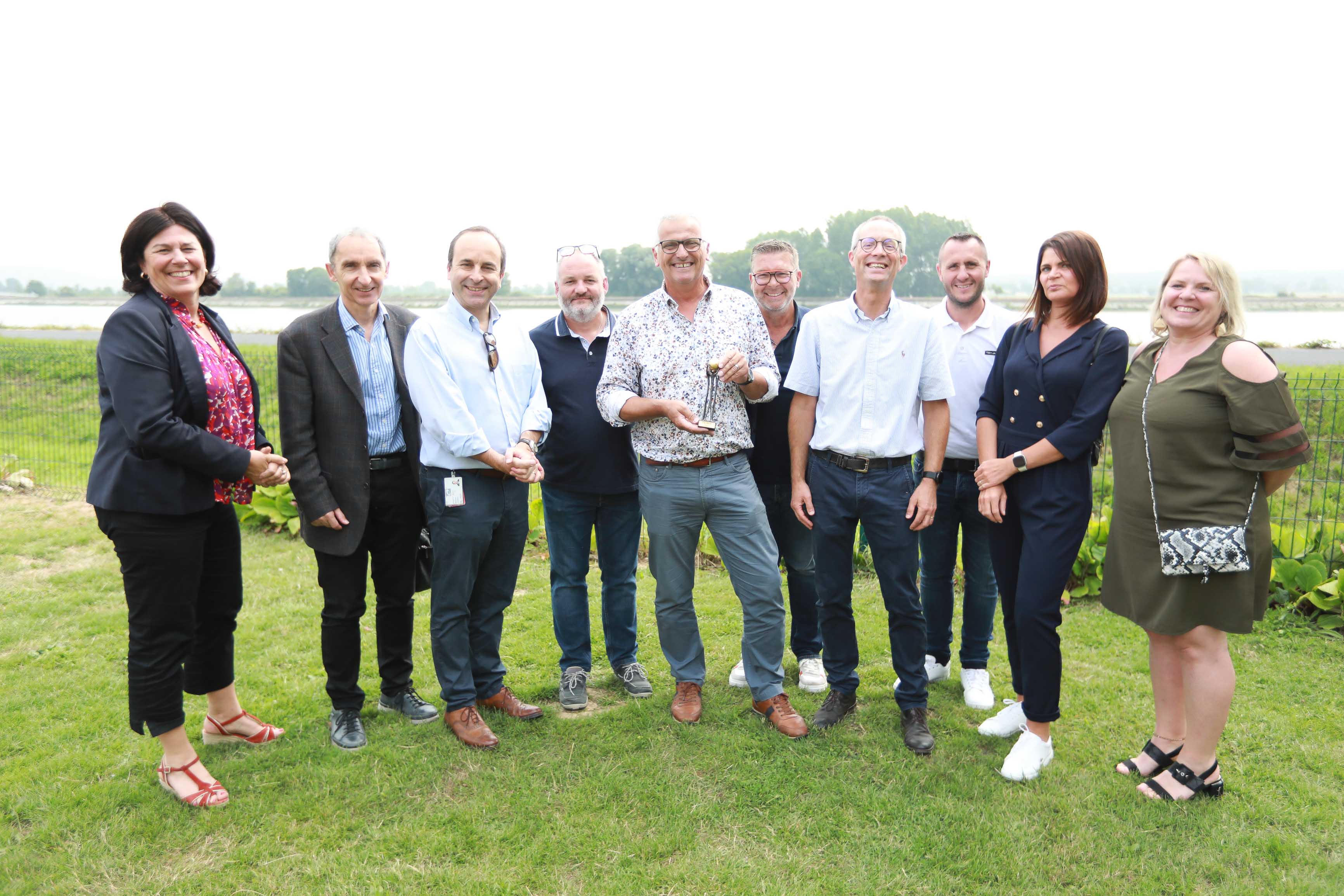 Avec les lauréats Tigres d'Or 2023